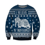 I Believe Snuffleupagus Christmas Sweater