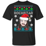 Post Malone Rockstar Santa Hat Christmas T-Shirt Sweatshirt