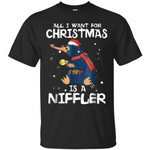 All I Want For Christmas Is A Niffler Christmas Shirt