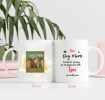 Personalized Two-sided Mug for Dog Lovers & Cat Lovers