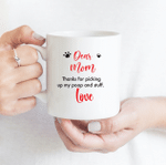 Personalized Coffee Mug for Dog Lovers & Cat Lover