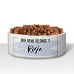 Personalized Pet Bowls Belongs To 008 - Gift for Dog Lovers and Cat Lovers