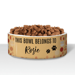 Personalized Pet Bowls Belongs To 005 - Gift for Dog Lovers and Cat Lovers
