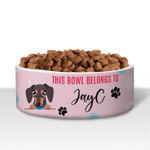 Personalized Pet Bowls Belongs To 001 - Gift for Dog Lovers