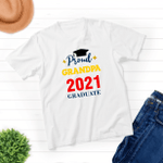 Proud Grandpa - Class of 2021 Graduation - Unisex T-shirt - Family Matching T-Shirt