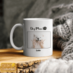 Custom Photo Mug Dog Mom - Personalized Coffee Mug for Dog Lovers