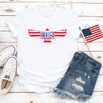 Merica Eagle T-Shirt, July 4th Shirt, Independence Day T-Shirt