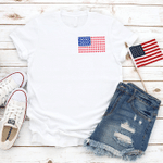 American Flag, Paws Flag, Freedom T-Shirt, Celebration Fourth Of July T-Shirt, Independence Day T-Shirt