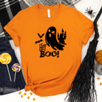 Halloween Party, Funny Halloween Shirt, Hey Boo Unisex T-Shirt, Gift For Halloween