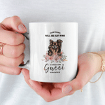 Personalized Pet Mugs, Personalized Dog Gift, Custom Dog Portrait Mug, Personalized Two-sided Mug For Dog Lover, Dog Mom, Dog Memorial Gift
