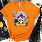 Halloween Pumpkin Dog Shirt, Personalized Shirt for Dog Lovers, Hoodie, Sweatshirt, Funny Halloween Gift