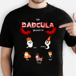 This DadCula Belongs To Kids, Dogs, Cats, Halloween Dad Gift, Personalized Shirt, Hoodie, Sweatshirt, Funny Halloween Pumpkins, Dracula