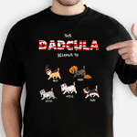 This Dadcula Belongs To, Halloween Cat Dad Gift, Personalized Shirt, Hoodie, Sweatshirt, Funny Halloween Pumpkins