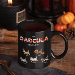 This Dadcula Belongs To, Halloween Cat Dad Gift, Personalized Mug, Funny Halloween Pumpkins