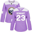 Adidas Buffalo Sabres #23 Sam Reinhart Purple Authentic Fights Cancer Women's Stitched Nhl Jersey Nhl- Women's