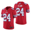 Men's Buffalo Bills #24 Kaiir Elam Red Vapor Untouchable Limited Stitched Jersey Nfl