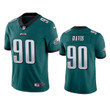 Men's Philadelphia Eagles #90 Jordan Davis Green Vapor Untouchable Limited Stitched Jersey Nfl