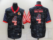 Men's Cleveland Browns #4 Deshaun Watson Camo USA Flag Limited Stitched Jersey Nfl