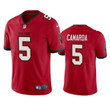 Men's Tampa Bay Buccaneers #5 Jake Camarda Red Vapor Untouchable Limited Stitched Jersey Nfl