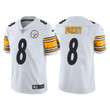 Men's Pittsburgh Steelers #8 Kenny Pickett 2022 White Vapor Untouchable Limited Stitched Jersey Nfl