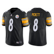 Men's Pittsburgh Steelers #8 Kenny Pickett 2022 Black Vapor Untouchable Limited Stitched Jersey Nfl