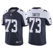Men's Dallas Cowboys #73 Tyler Smith Navy Thanksgiving Vapor Limited Stitched Jersey Nfl