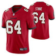 Men's Tampa Bay Buccaneers #64 Aaron Stinnie Red Vapor Untouchable Limited Stitched Jersey Nfl