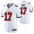 Men's Tampa Bay Buccaneers #17 Russell Gage White Vapor Untouchable Limited Stitched Jersey Nfl