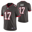 Men's Tampa Bay Buccaneers #17 Russell Gage Gray Vapor Untouchable Limited Stitched Jersey Nfl