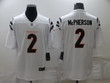 Men's Cincinnati Bengals #2 Evan Mcpherson NEW White 2021 Vapor Untouchable Stitched NFL Nike Limited Jersey Nfl