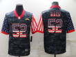Men's Los Angeles Chargers #52 Khalil Mack Camo USA Flag Limited Stitched Jersey Nfl