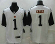 Men's Cincinnati Bengals #1 Jamarr Chase White 2016 Color Rush Stitched NFL Nike Limited Jersey Nfl