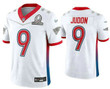 Men's New England Patriots #9 Matt Judon White 2022 Pro Bowl Vapor Untouchable Stitched Limited Jersey Nfl