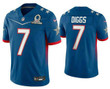 Men's Dallas Cowboys #7 Trevon Diggs Blue 2022 Pro Bowl Vapor Untouchable Stitched Limited Jersey Nfl