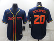 Men's Houston Astros #20 Chas Mccormick 2022 Navy City Connect Cool Base Stitched Jersey Mlb