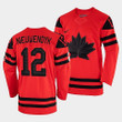 Men's Canada Hockey Joe Nieuwendyk Red 2022 Winter Olympic #12 Gold Winner Jersey Nhl