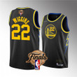Men's Golden State Warriors #22 Andrew Wiggins 2022 Black NBA Finals Stitched Jersey Nba