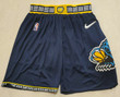 Men's Memphis Grizzlies Black Nike 75Th Anniversary Diamond 2021 Stitched Shorts Nba