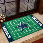 Dallas Cowboys Doormat, Dallas Cowboys Welcome Mat, Dallas Cowboys NFL Doormat, Dallas Cowboys NFL Fan Man Cave Home Decor TDM296