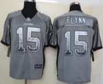 Nike Oakland Raiders #15 Matt Flynn Drift Fashion Gray Elite Jersey Nfl