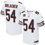 Nike Chicago Bears #54 Brian Urlacher White C Patch Elite Jersey Nfl