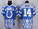 Nike Indianapolis Colts #14 Hakeem Nicks 2015 Noble Fashion Elite Jersey Nfl