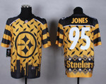 Nike Pittsburgh Steelers #95 Jarvis Jones 2015 Noble Fashion Elite Jersey Nfl