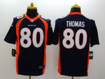 Nike Denver Broncos #80 Julius Thomas 2013 Blue Limited Jersey Nfl