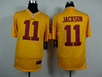 Nike Washington Redskins #11 Desean Jackson Yellow Game Jersey Nfl