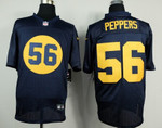Nike Green Bay Packers #56 Julius Peppers Navy Blue Elite Jersey Nfl