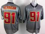 Nike Washington Redskins #91 Ryan Kerrigan Gray Shadow Elite Jersey Nfl