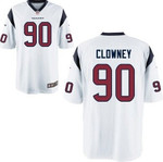 Nike Houston Texans #90 Jadeveon Clowney White Game Jersey Nfl