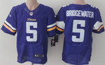 Nike Minnesota Vikings #5 Teddy Bridgewater 2013 Purple Elite Jersey Nfl