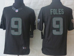 Nike Philadelphia Eagles #9 Nick Foles Black Impact Limited Jersey Nfl